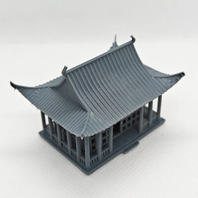 SSMODEL 1:220 Chinese Pavilion DecorationsBuddhist Mood Pavilion - Image 1 of 3