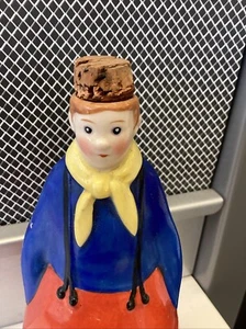 Antique ROBJ Germany 4706/1 Art Deco Glazed Decanter Collection Bottle, Kitchen, - Picture 1 of 11