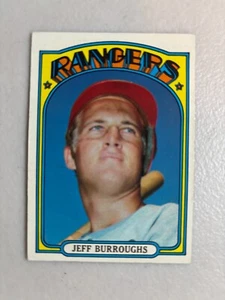 Topps Jeff Burroughs #191 1972 excelente radiocontrol novato - Imagen 1 de 2