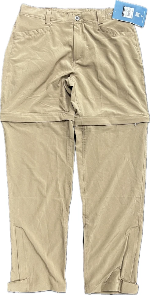 White Sierra Women's Mt. Tamalapis Stretch Convertible Pants, Bark-Sz. Lg - Image 1 of 2