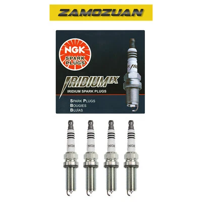 NGK Iridium IX Spark Plug 4PCS. 09-20 for Acura Honda Mazda Subaru Toyota 93501 - Image 1 of 4