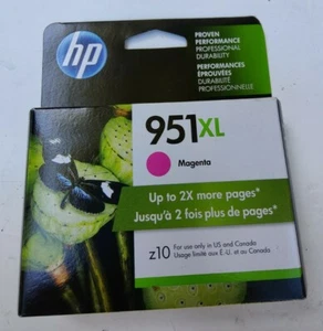 HP Genuine 951XL Magenta Single Unit Ink Cartridge Brand New exp 10/2019 - Picture 1 of 2