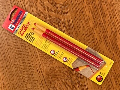 Red China Marker (package of 2 markers) C. H. Hanson - Made in USA - Image 1 of 4