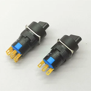 Interruptor de perno negro para Siemens APT Acc 2 velocidades LA39-E11X/K LA39-E22X/K - Imagen 1 de 7