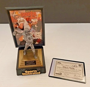 1997 Sports Illustrated BRETT FAVRE Collectible Fine Pewter Figure Series 3 - Picture 1 of 7