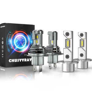 For Chevy Aveo/Aveo5 2009-2011 4x LED Headlight High/Low 9003+H3 Fog Light Bulbs - Picture 1 of 12