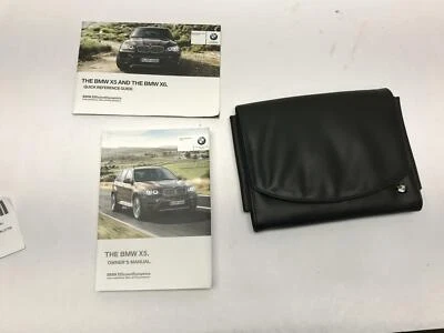 11 2011 BMW X5 E70 CONJUNTO DE ESTOJO DE COURO MANUAL DO PROPRIETÁRIO FABRICANTE DE EQUIPAMENTO ORIGINAL - Imagem 1 de 4