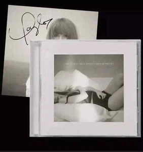 Taylor Swift Tortured Poets Department CD Bonus Manuscript Hand Signed Photo - Picture 1 of 1