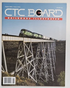 Revista de trenes CTC Board Railroads de agosto de 2001 #274 subdivisión troncal Oregon de BNSF - Imagen 1 de 1