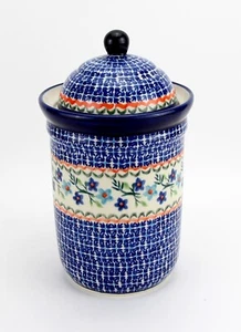 Barattolo da cucina mercato in ceramica polacca di Zaklady Poland - 45 oz. - Foto 1 di 4