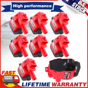 For Chevy GMC LS1 LS6 D580 C1144 UF192 High Performance Ignition Coil Set 8 Pack - Picture 1 of 11