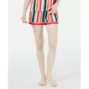 INC Womens Striped Comfy Sleepwear Pajama Satin Shorts Sleep XXL - Picture 1 of 1