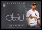 2017 Topps Inception Luke Weaver Rookie Silver Signing Auto On Card /99 Yankees