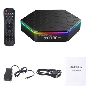 T95Z Plus Android 12.0 Smart TV Box H618 6K HDMI WIFI Media Player 4+128GB US - Picture 1 of 15