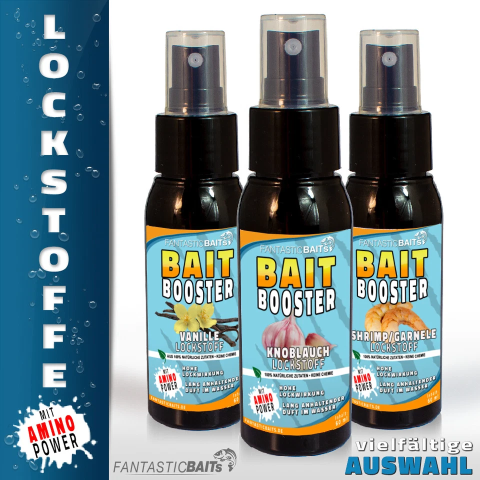 Lockstoff Spray Angeln Köder Aroma Bait Booster 60ml effizientes Lockmittel - Bild 1 von 4