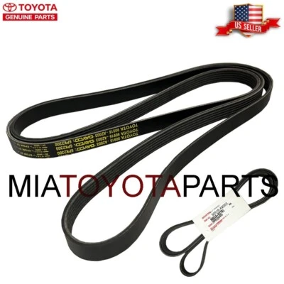 Toyota Tundra OEM Serpentine Drive Fan Belt 90916-A2003 Replacement 90916-02791 - Image 1 of 4
