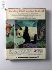 Richard Fitter - Vanishing Wild Animals Of The World; hardcover picture book
