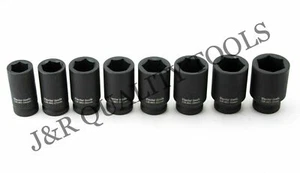 VCT Pro 8 piezas 3/4 pulgadas Juego de enchufes métricos de impacto profundo Drive 6-Pt acero CrMo - Imagen 1 de 1