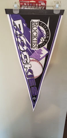 COLORADO ROCKIES RETRO FELT VINTAGE PENNANT 5/16/22 Cover