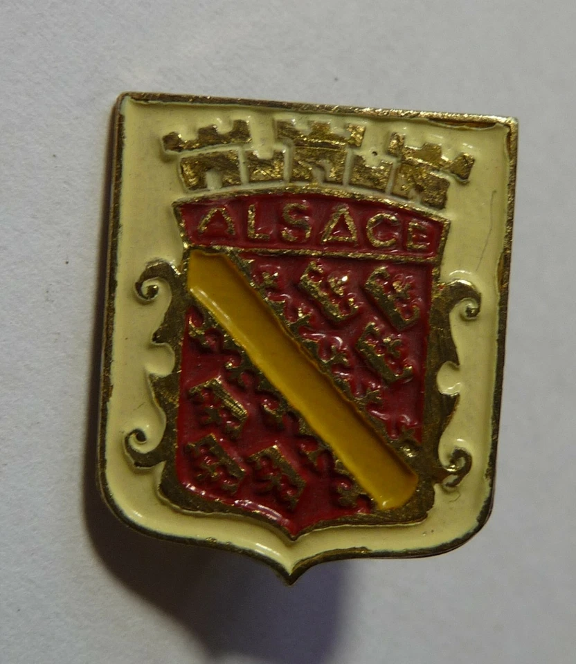 Petite broche ancienne " ALSACE " - Photo 1/1