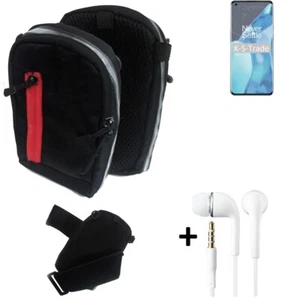 Shoulder bag / holster + earphones for OnePlus 9 Pro Belt Pouch Case - Afbeelding 1 van 7