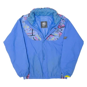 Chaqueta De Colección MAMMUT Forrada De Malla Para Mujer Azul Años 90 Con Capucha M - Imagen 1 de 6