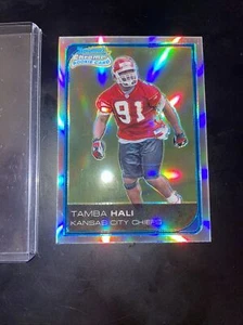2006 Bowman Chrome Refractors #56 Tamba Hali RC Rookie Card - Picture 1 of 2
