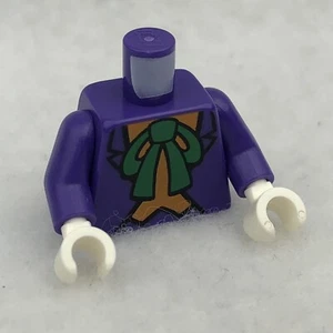 LEGO 973pb3006c01 Dark Purple Torso Batman Suit W/ Orange Vest - Picture 1 of 3