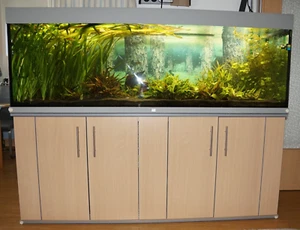 Brillant Aquarium Kombination 600 L Brutto Komplettaquarium 4,5 Jahre alt + LED - Bild 1 von 22