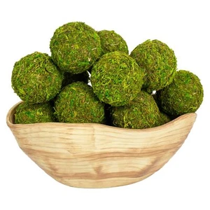 12PCS Artificial Moss Balls for Home Decor Fake Green Moss Balls in Plastic P... - Picture 1 of 6