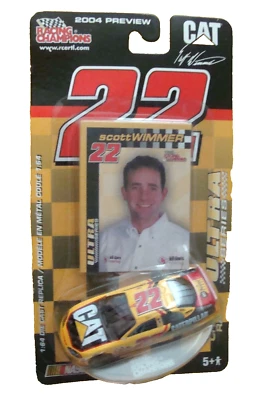 #22 Scott Wimmer Cat Dodge 2004 Racing Champions vista previa Ultra Series 1:64 Foto 1 de 4