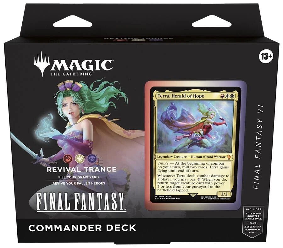 Magic: The Gathering Final Fantasy VI Commander Deck Revival Trance - SHIPS NOW! - Image 1 of 1
