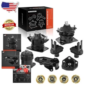 Kit de montaje de motor y transmisión duradero de 7 piezas para Acura TL 2004-2006 V6 3,2 L - Imagen 1 de 11
