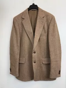 Vtg George Gibson Herringbone Tweed Blazer Suit Coat Jacket 42R Rust Made in USA - Picture 1 of 9