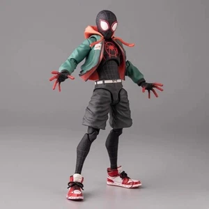 Spider-Man:Into The Spider-Verse Miles Morales Action Figures PVC Model Statue - Picture 1 of 14