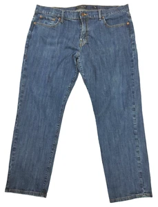 Pantalones de mezclilla Lucky Brand 221 originales rectos talla 40 X 30 lavado medio cremallera - Imagen 1 de 12