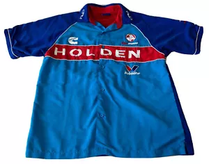 Mens Vintage V8 Supercars Garry Rogers Motorsport Holden Embroidered M Shirt - Picture 1 of 14