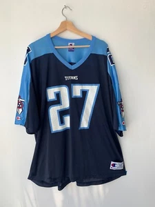 Vintage Titans 27 Eddie George XX Large 52 Jersey Champion - Picture 1 of 7