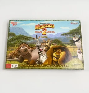 Madagascar 2: Escape to Africa Board Game - DreamWorks - Ages 5+ - Complete Set - Picture 1 of 6