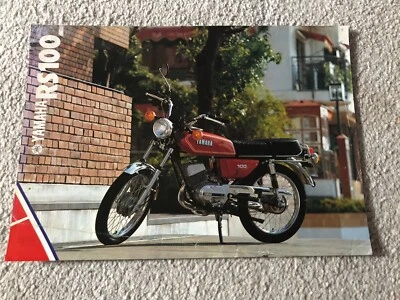 Yamaha Rs100 Brochure  - Image 1 of 3