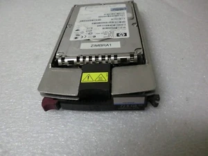 HP 72GB 73GB 10K SCSI Hard Drive 356910-001 BD07287B4C with Caddy / Tray - Picture 1 of 6