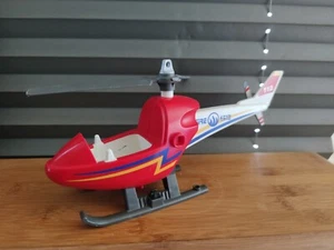 Playmobil 4824 4512 Fire Hubschrauber Feuerwehr Löschhubschrauber defekt rot - Bild 1 von 2