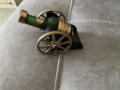 Miniature Courvoisier Cognac Bottle Mounted As A Cannon • 5.50£
