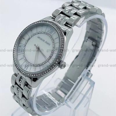 New Michael Kors MK3900 Lauryn Silver Tone Stainless Steel Analog Women's Watch - Image 1 of 4