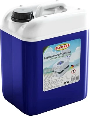 ELEMENT Sanitärflüssigkeit I Blue I Sanitärkonzentrat I 2,5 Liter I Abwasserzusatz