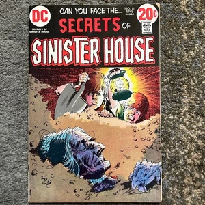 Can you face the Secrets of Sinister House #11 Jack Sparling Cover 1973 DC Comic - Picture 1 of 24
