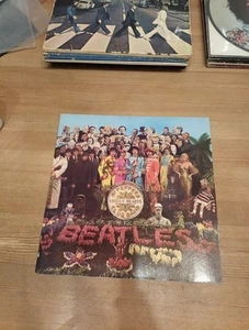The Beatles SGT Peppers Lonely Hearts Club Band LP Bastelbogen Parlophone Vinyl - Bild 1 von 7
