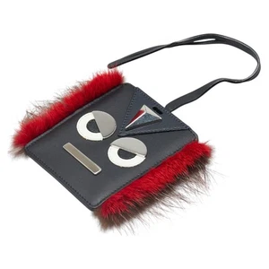 FENDI Monster Card Case Pass Case Charm Damen 【Gebraucht】 - Bild 1 von 6