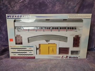NEW! E-R Models Monorail RED Stripe #4901 HO Scale - Pieces Sealed!  - Image 1 of 4