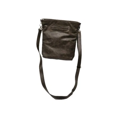 Bolso Bandolera Treinta Uno Cuero Sintético Marrón. Lote de compartimentos  Foto 1 de 4